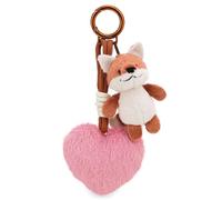 NICI Colgante Love Zorro Miro 8 cm con Mosquetón - Colgante de Peluche Suave, Detalle Original y Idea de Regalo | 63367