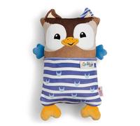NICI Cosidoo Búho de peluche reversible de 30 x 20 cm, marrón, suave muñeco, para pequeños amantes de los peluches, para abrazarlo y jugar. Ideal para casa, guardería o viajes - 62295