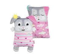 NICI Conejo de peluche reversible Cosidoo – 30 x 20 cm Gris, suave, para abrazar y jugar