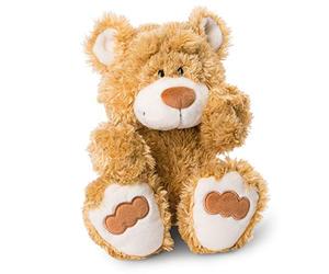 NICI-Cuddly Soft Toy Bear 46508 Peluche de 35 cm I Oso Café Dorado Tradicional I Juguete Suave Esponjoso, niños y bebés I Animal Relleno para Jugar, coleccionar y acurrucarse, Color marrón