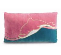 Nici - Dolphin Cushion pink, rectangular 43 x 25 cm