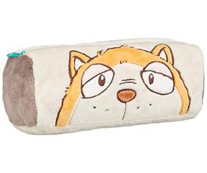 NICI - Estuche de peluche con diseño de gato,19 x 7 x 7 cm, color naranja (39041)