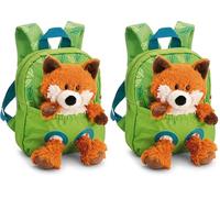 NICI Fox 21x26x25 Cm 13.65L Backpack One Size (Paquete de 2)