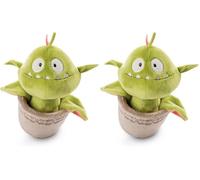 NICI Gisela tierna Planta carnívora de Juguete de pie 20 cm - Juguetes de Peluche para niñas, niños y Amantes de Animales Rellenos - Divertidas Plantas en Maceta de la colección Wild Friends GO Green