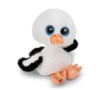 NICI GLUBSCHIS Cigüeña Sir Sorto, Animal de Peluche Suave, 15 cm, Blanco, para abrazar y Jugar, para niños y Adultos - 63032