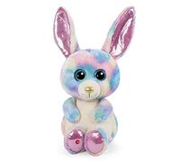 NICI Glubschis: El Original - El Conejo Rainbow Candy de Glubschis 45cm - Conejito de Relleno con Grandes Ojos Brillantes - Suaves Juguetes Esponjosos para los Amantes de los Peluches