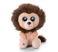NICI-Tiere Original - Glubschis Cliff león 25 cm - Lindos Juguetes tiernos - Muñeco Esponjoso con Grandes Ojos Brillantes - Peluches de zoológico para abrazar y Jugar, Color marrón, (46950)