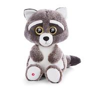 NICI Glubschis: El Original - Glubschis del Mapache Clooney 45 cm - Peluche con Ojos Grandes y Brillantes - Peluches esponjosos para los Amantes de Juguetes tiernos