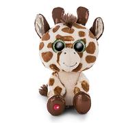 NICI Glubschis: El Original - Glubschis Halla Jirafa de Peluche 15 cm - Lindos Juguetes tiernos - Muñeco Esponjoso con Grandes Ojos Brillantes - Peluches de zoológico para abrazar y Jugar