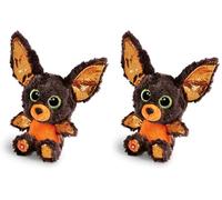 NICI- GLUBSCHIS Halloween murciélago Waikiki 15cm (46304) (Paquete de 2)
