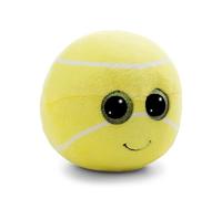 NICI GLUBSCHIS Pelota de Tenis Dennis, Peluche Suave con Forma de Pelota, 13 cm, Amarillo, para abrazar y Jugar, para niños y Adultos - 63030