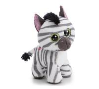 NICI GLUBSCHIS Peluche Cebra Mankalita, 15 cm, Blanco, Suave y Adorable, Ideal para abrazar y Jugar, para niños y Adultos, Perfecto como Regalo - 63055