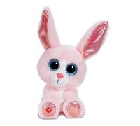 NICI GLUBSCHIS Peluche Conejo Monni-Wonni, 15 cm, Rosa, Animal de Peluche Suave para abrazar y Jugar, para niños y Adultos - 62498