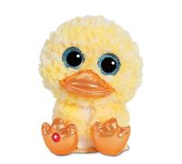 NICI GLUBSCHIS Peluche Pato Honey DEE, 15 cm, Amarillo, Animal de Peluche Suave para abrazar y Jugar, para niños y Adultos - 62499