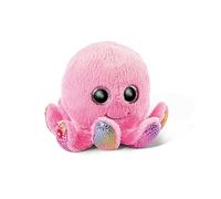 NICI Glubschis: Tierno Pulpo de Juguete Original Poli 22 cm - Juguetes Criaturas Marinas para Amantes de los Peluches, Animal de Relleno Rosa con Grandes Ojos Brillantes para abrazar y Jugar, 46969