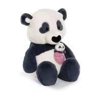 Nici Green: Peluche de oso panda y su bebé - 40 cm