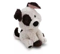 Nici Green: perrito de peluche sentado, blanco, 25 cm
