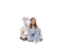 NICI Jirafa de Peluche Winny Winterfur de 70 cm, Azul, Suave muñeco NICI, Adorable Animal para abrazarlo y Jugar, Idea de Regalo para niños y Personas Adultas, 62437