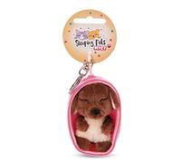 NICI Keyholder Sleeping Pets Dog Brown 8cm