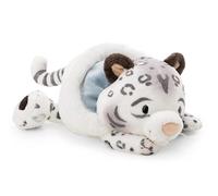 NICI Leoparda de Las Nieves de Peluche Eleni Snowbell, 45 cm, Blanco, Suave muñeco NICI, Adorable, para abrazarlo y Jugar, Idea de Regalo para niños y Personas Adultas, 62426