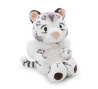 NICI Leoparda de Las Nieves Eleni Snowbell de Peluche, 20 cm, Blanco, Suave muñeco NICI, Adorable Animal para abrazarlo y Jugar, Idea de Regalo para niños y Personas Adultas - 62411