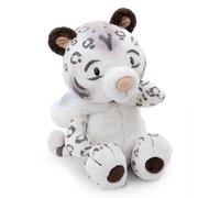 NICI Leoparda de Las Nieves Eleni Snowbell de Peluche, 35 cm, Blanco, Suave muñeco NICI, Adorable Animal para abrazarlo y Jugar, Idea de Regalo para niños y Personas Adultas - 62421