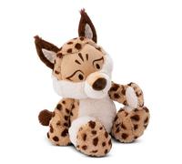 NICI Lince Lyka 35cm Beige sostenible Hecho de Suave Peluche, para Jugar y abrazar, para niños y Adultos, una Gran Idea de Regalo, (49808)