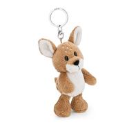 NICI Llavero Corzo René Roebuck de 10 cm, marrón, Fiel compañero de Peluche para Mochila o Bolso, para Todas Las Edades, 62261