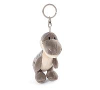 NICI- Llavero Dinosaurio Tony-Rex 10cm Green, Color Gris (48800)