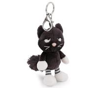 NICI Llavero Gato 12 cm con Mosquetón - Este Peluche Suave, Tiene Detalles Originales y es Ideal como Adorno para Usarlo Junto a Las Llaves, Bolsos o Mochilas | 63265