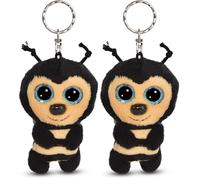 NICI Llavero GLUBSCHIS Abeja Miss Bizz 9cm Green (Paquete de 2)