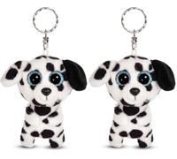 NICI Llavero GLUBSCHIS dálmata Dottino 9cm (Paquete de 2)