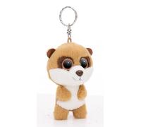 NICI Llavero GLUBSCHIS Suricata Speeky 9cm marrón - Colgante Animal de Peluche sostenible - para Colgar en la Llave, Bolso, Mochila, y Mucho más, para niños y Adultos, una excelente Idea de Regalo