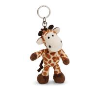 NICI-Llavero Jirafa de 10 cm, con muñeco en Forma de Tigre, Color marrón, acompañante Fiel para Mochila o Bolso, para niños y Personas Adultas, 61852