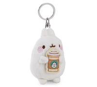 NICI Llavero MOLANG Taza de Café 8 cm - Este Peluche Suave, Tiene Detalles Originales y es Ideal como Adorno para Usarlo Junto a Las Llaves, Bolsos o Mochilas | 63290