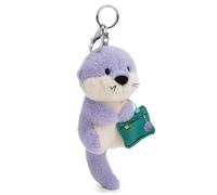 NICI Llavero Nutria Ophelio 12 cm con Mosquetón - Este Peluche Suave, Tiene Detalles Originales y es Ideal como Adorno para Usarlo Junto a Las Llaves, Bolsos o Mochilas | 63213