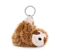 NICI Llavero perezoso Slobby 10cm marrón - Colgante animal de peluche - Para colgar en la llave, bolso, mochila, y mucho más, para niños y adultos, una excelente idea de regalo