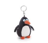 NICI Llavero Pingüino Jorge Thunder de 9 cm, Gris, Fiel compañero de Peluche para Mochila o Bolso, Llavero para Todos, 62402