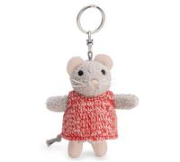 NICI Llavero Ratón Julia 9 cm - Este Peluche Suave, Tiene Detalles Originales y es Ideal como Adorno para Usarlo Junto a Las Llaves, Bolsos o Mochilas | 63332