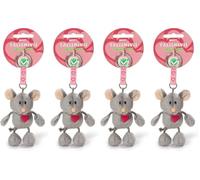 NICI Llavero Ratón Talisminis 7cm (Paquete de 2)