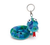 NICI Llavero Serpiente Zsazsa 10cm Azul - Colgante Animal de Peluche - para Colgar en la Llave, Bolso, Mochila, y Mucho más, para niños y Adultos, una óptimo Idea de Regalo