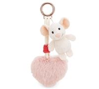 NICI Love Colgante de peluche para llaves, bolsos o mochilas | Este peluche suave tiene detalles originales y es ideal como adorno para usarlo junto a llaves, bolsos o mochilas