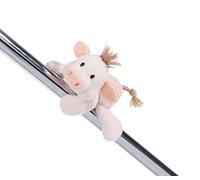 NICI MagNICI Cerdo Pigwick 12cm Rosa - Peluche sostenible con imán - Animal magnético para frigorífico, Pizarra, Metal y Mucho más Gran Idea de Regalo