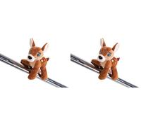 NICI MagNICI Cervatillo Mala Magic 12cm marrón - Peluche sostenible con imán - Animal magnético para frigorífico, Pizarra, Metal y Mucho más Gran Idea de Regalo (Paquete de 2)