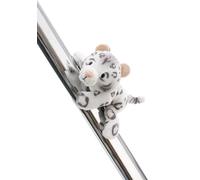 NICI MagNICI - Leoparda de Las Nieves Eleni Snowbell de 12 cm, Blanco, muñeco con imán Que se adhiere a Superficies metálicas, pizarras magnéticas y Asas de Bolsos, para Viaje, Idea de Regalo, 62404
