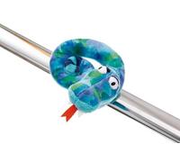 MagNICI Serpiente Zsazsa 11cm Azul - Peluche con imán - Animal magnético para frigorífico, Pizarra, Metal y Mucho más Gran Idea de Regalo