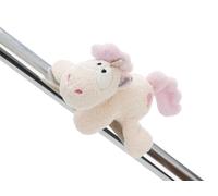 NICI MagNICI - Unicornio Creamy Pink de 12 cm, Blanco, Peluche con imán Que se adhiere a Superficies metálicas, pizarras magnéticas y Asas de Bolsos, para Llevar de Viaje, Gran Idea de Regalo, 61903