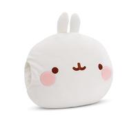 NICI Manguito Molang 33x33x10cm - Manguito Infantil Esponjoso con Cara de Molang para niñas, niños y bebés, Calentador de Manos Ideal para los días fríos - 61169
