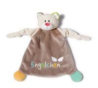 NICI Manta de Peluche para Bebés y Niños, Diseño de Ángel, 25 x 25 cm, a Partir de 0 Meses, 40035