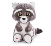 NICI- Mapache de Peluche GLUBSCHIS Clooney de 45 cm, Gris, Suave muñeco, Adorable Animal para abrazarlo y Jugar, Gran Idea de Regalo para niños y Personas Adultas, 62645, Color